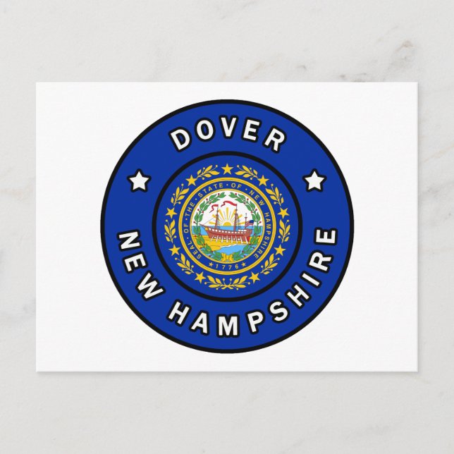 Postal Dover New Hampshire (Anverso)