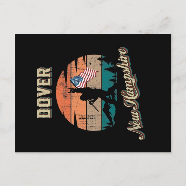Postal Dover New Hampshire (Anverso)