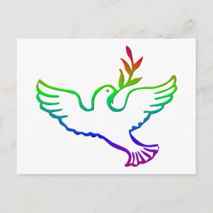 POSTAL DOVES DE PAZ