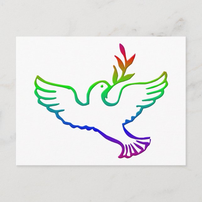 POSTAL DOVES DE PAZ (Anverso)
