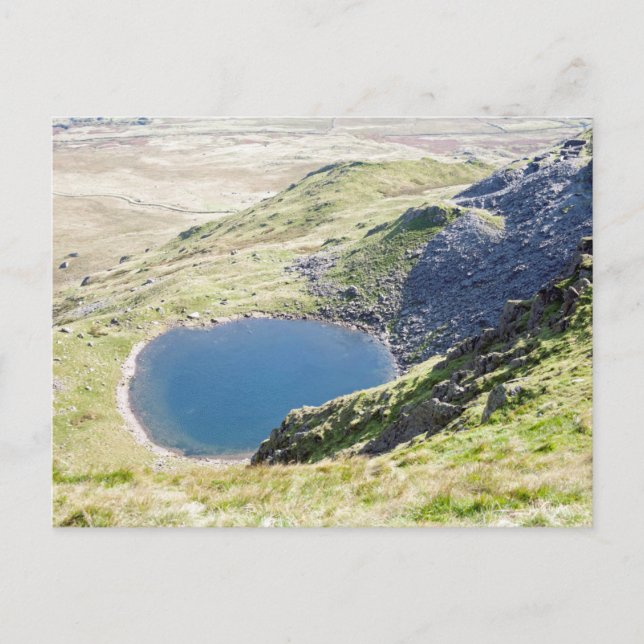 Postal Dow Crag Tarn Ciego Distrito de los Lagos (Anverso)
