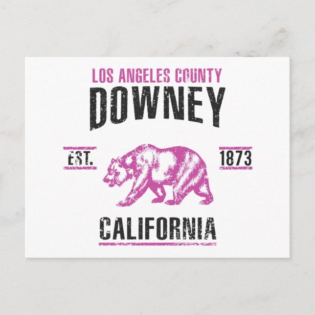 Postal Downey (Anverso)