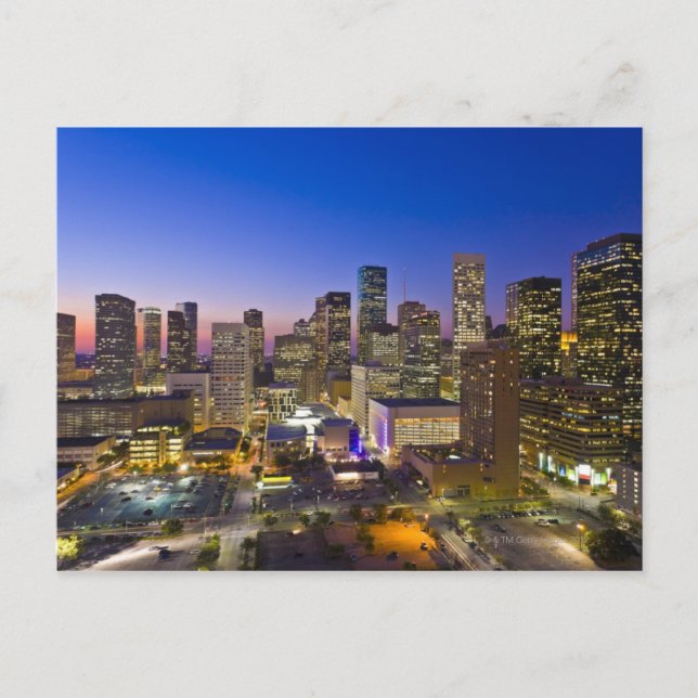 Postal Dowtown Houston (Anverso)