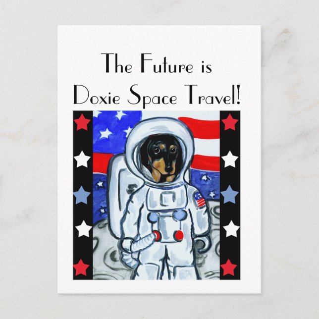 POSTAL DOXIE ASTRONAUTA (Anverso)