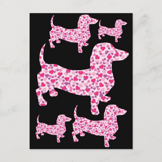 Postal DOXIE-Hearts (Anverso)