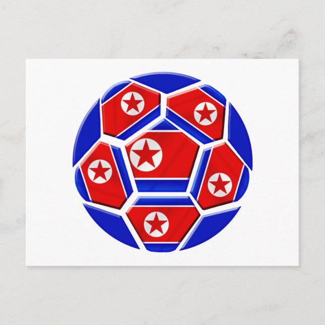 Postal DPR Regalos de los amantes de la pelota de fútbol  (Anverso)