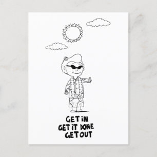 Postal Dr. Ida Rolf - Métete en Get it done Get outPostca