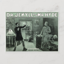 Postal Dr. Jekyll y Sr. Hyde 1880 Postcard