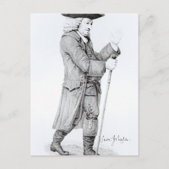 Postal Dr. Samuel Johnson (Anverso)