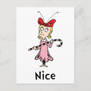 Postal Dr. Seuss Cindy-Lou Quién es Amable