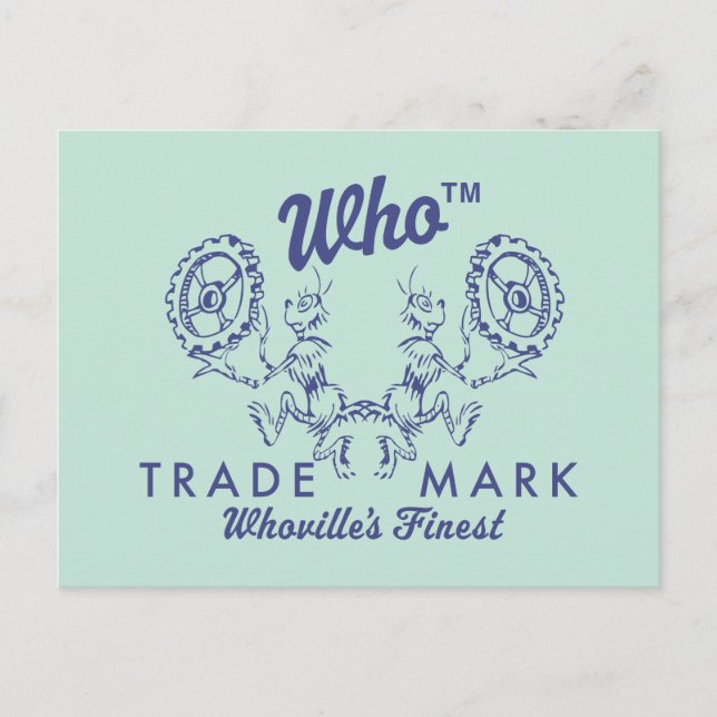 Postal Dr. Seuss | El mejor logo de Who-ville (Anverso)