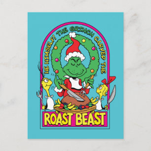 Postal Dr. Seuss   Gráfico de Bestia Asada
