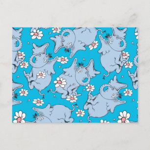 Postal Dr. Seuss Horton escucha a Quién