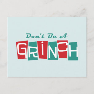 Postal Dr. Seuss   No seas grinch
