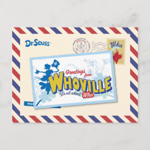 Postal Dr. Seuss   Saludos desde Who-ville