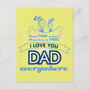 Postal Dr. Seuss   Te Amo Papá Por Todas Partes