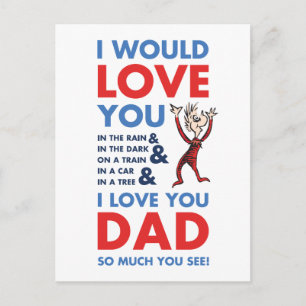 Postal Dr. Seuss   Te Amo Tanto Papá Que Ves