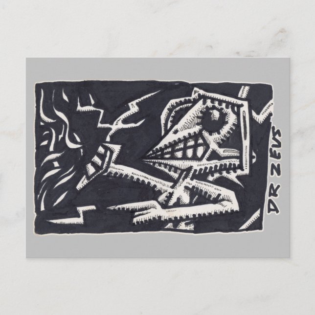 Postal Dr. Zeus (Anverso)