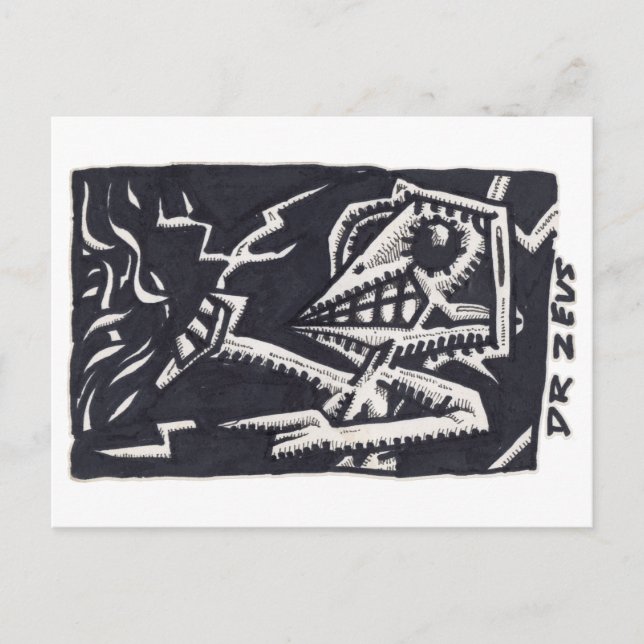 Postal Dr. Zeus (Anverso)