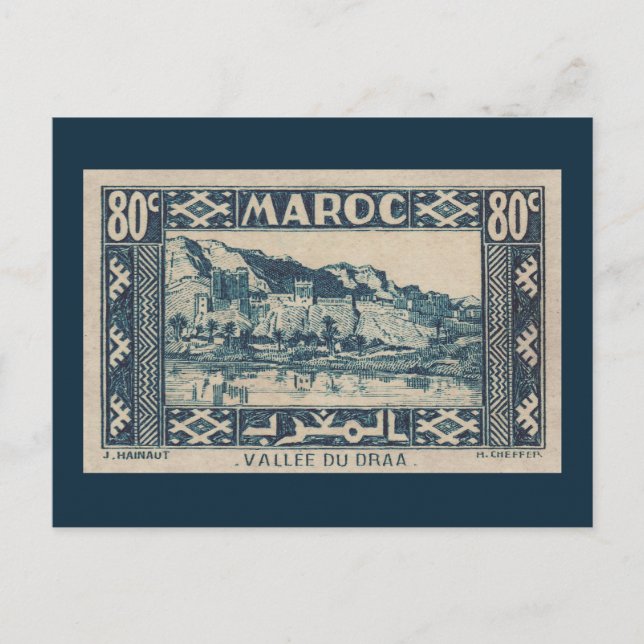 Postal Draa Valley, Marruecos - Postcard (Anverso)