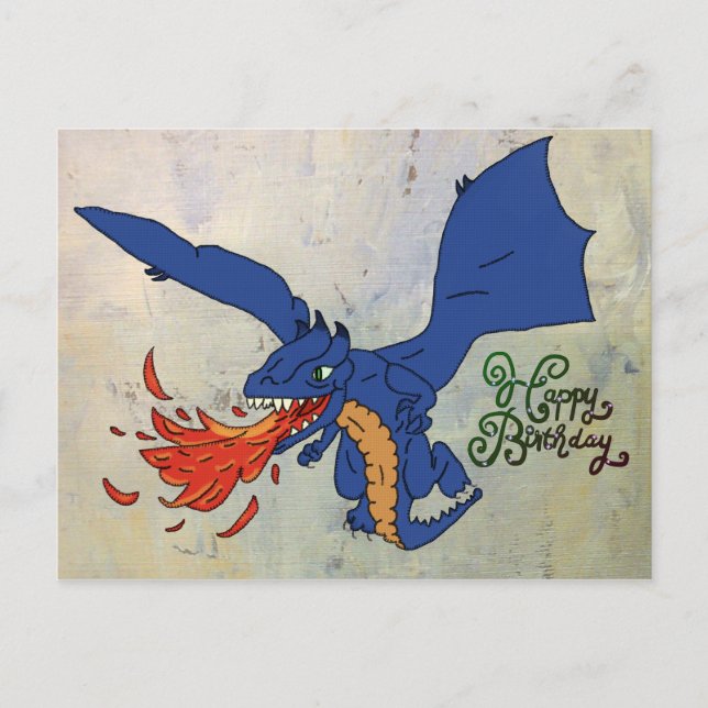 Postal Drache Feuerspeier (Anverso)