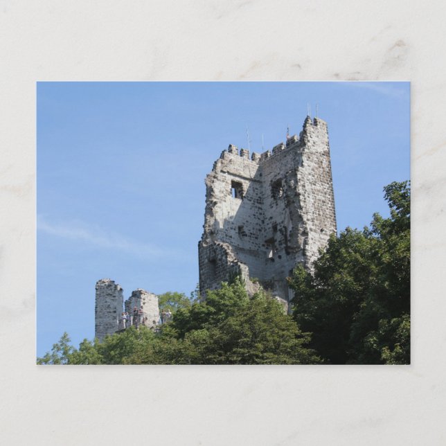 Postal Drachenfels históricos (Anverso)