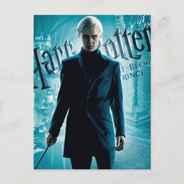 Postal Draco Malfoy (Anverso)