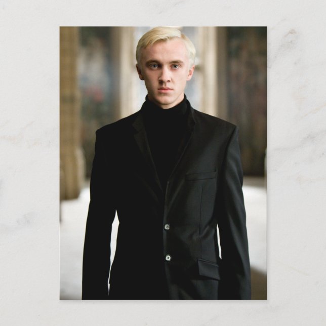 Postal Draco Malfoy en directo (Anverso)