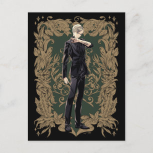 Postal Draco Malfoy Marco Adornado Anime