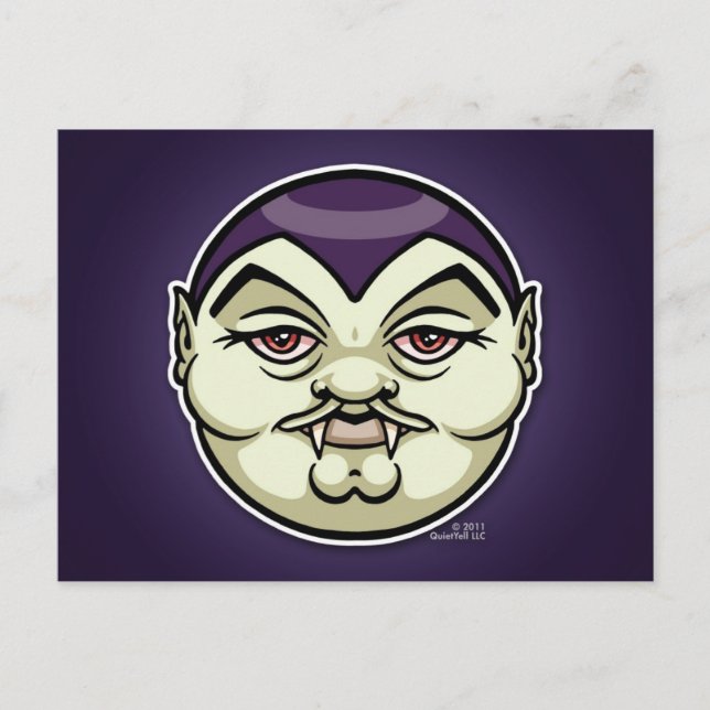 Postal Drácula (Anverso)