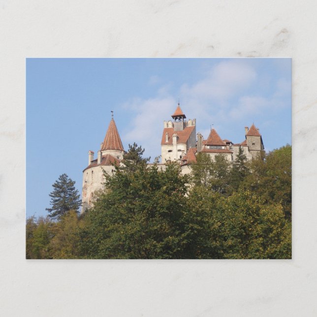 Postal Drácula de vad, conocido como Drácula, Transilvani (Anverso)