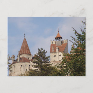 Postal Drácula de Vlad, conocido como Drácula, castillo e