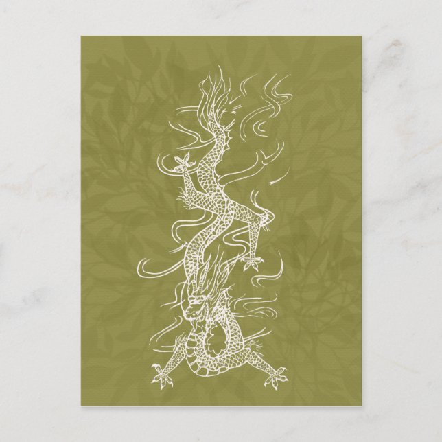 Postal dragón (Anverso)