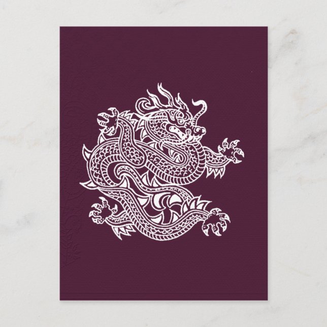 Postal dragón (Anverso)