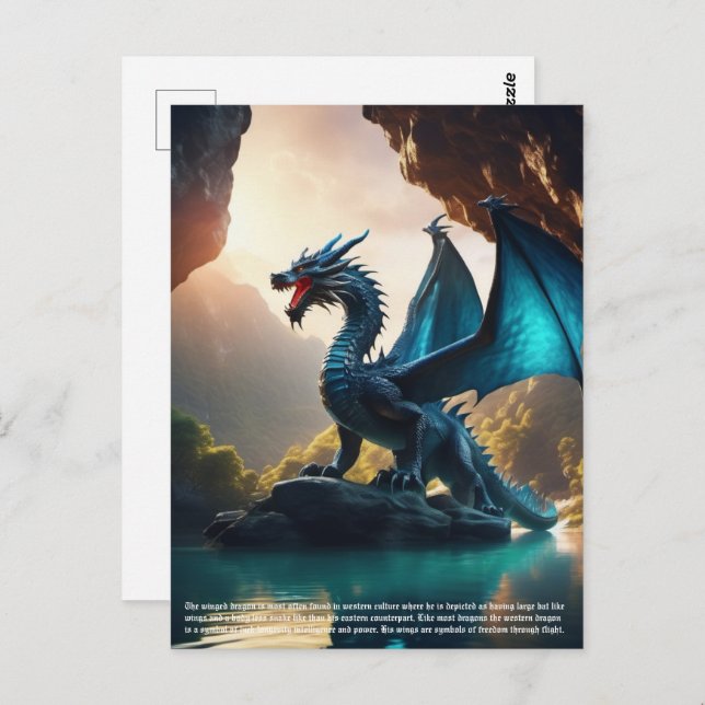 Postal Dragón (Anverso / Reverso)