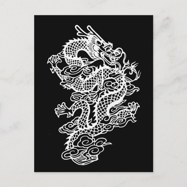 Postal dragón (Anverso)