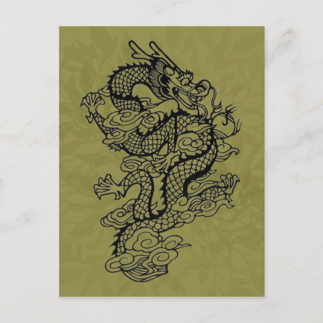 Postal dragón (Anverso)