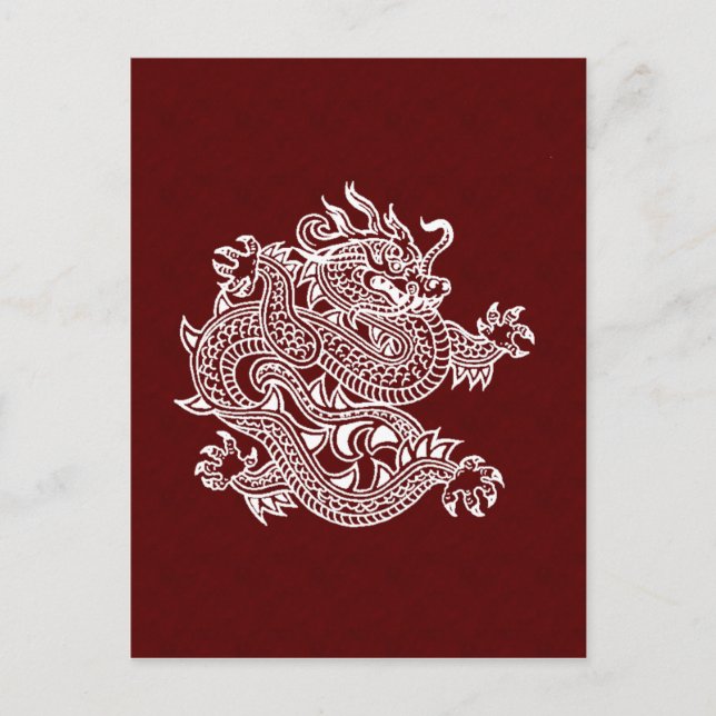 Postal dragón (Anverso)