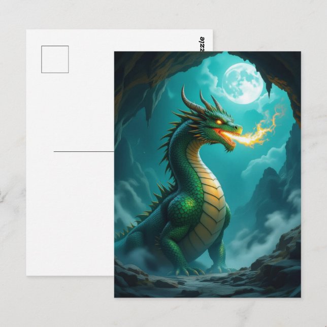 Postal Dragón (Anverso / Reverso)
