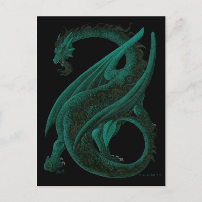 Postal Dragón (Anverso)