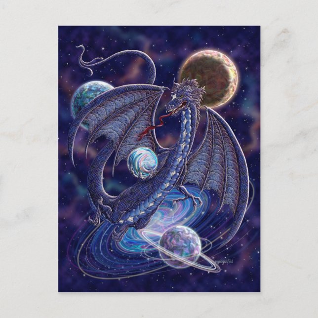 Postal Dragón Celestial (Anverso)