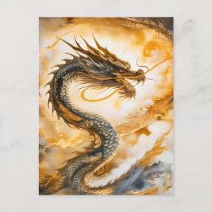 Postal Dragón chino