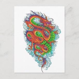 Postal Dragón chino 2