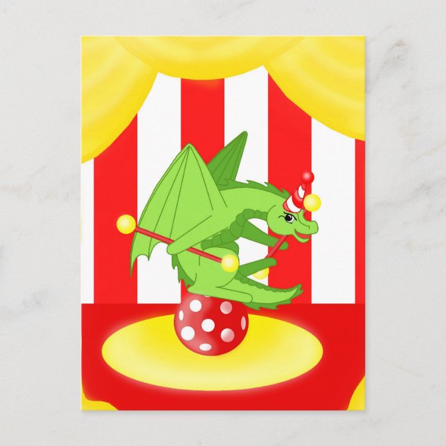 Postal Dragon Clowne (Anverso)
