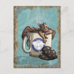 Postal [Dragón de la Tea Cup] Mocha