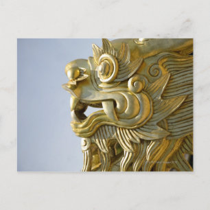 Postal Dragón de oro