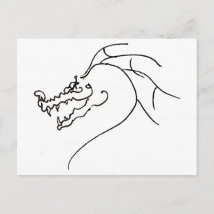 Postal Dragón del garrapatos