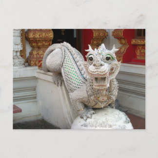 Postal Dragón del templo blanco