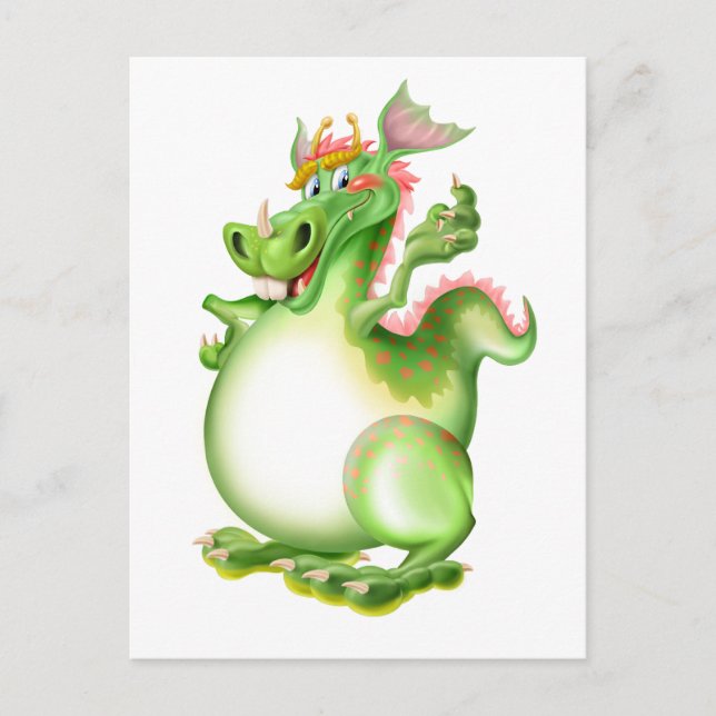 Postal Dragón, Drachen, dragón, dragón, (Anverso)