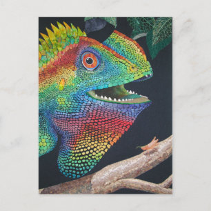 Postal Dragón forestal